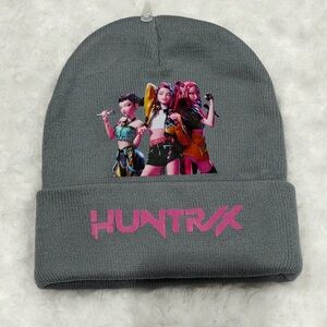 Kids demon hunter beanie 
Color grey